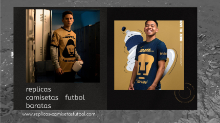 Replicas camisetas Pumas UNAM 21-22